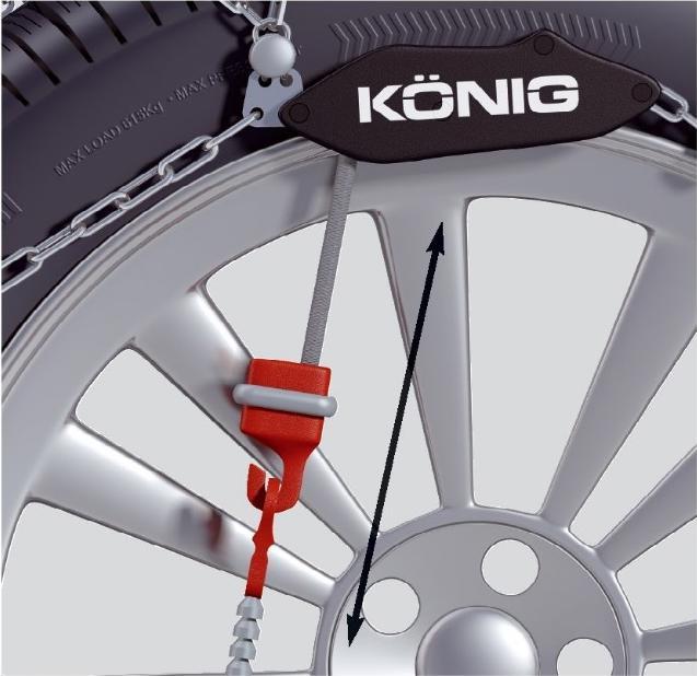 Productafbeelding König Chain Cg-9 095