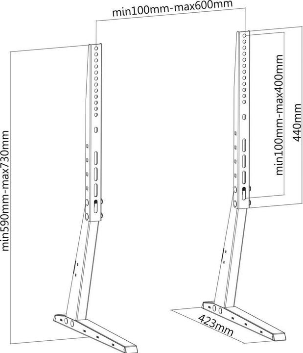 Produktbild myWall HP 36 L (70.08", 35 kg)