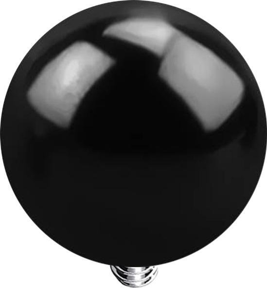 Immagine prodotto Star Piercing Palla di ancoraggio dermica nera (senza ottone, Acciaio chirurgico 316L)