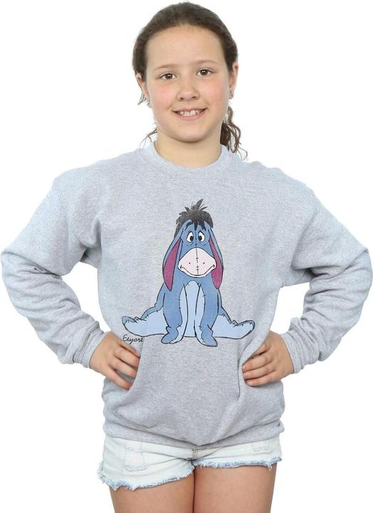 Actual product image Winnie the Pooh Girls Classic Eeyore Sweatshirt (116)