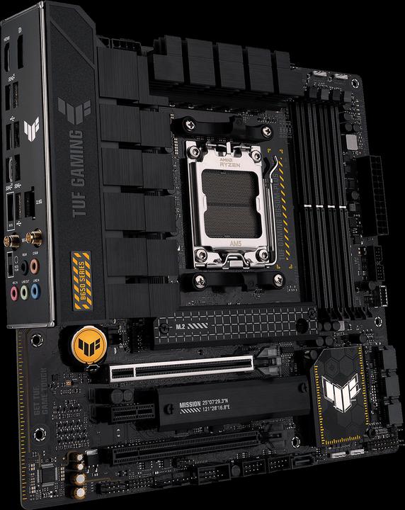 Actual product image ASUS TUF GAMING B560M-PLUS WIFI (AM5, AMD B650M, mATX)