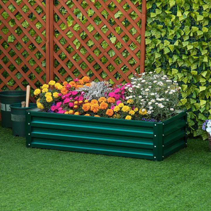 Actual product image Outsunny Bed with open base and curved top edges