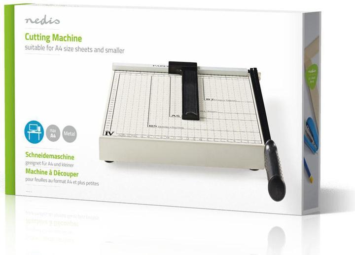 Actual product image Nedis KÖNIG - Paper cutter - Size A4 - With safety lock - Suitable for A4 and (8 Sheets, A4)