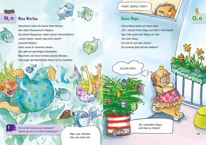 Produktbild Duden Leseprofi – Lustige Abc-Geschichten für Vorschule und Schulstart (Deutsch, Dorothea Tust, Dagmar Binder, 2021)