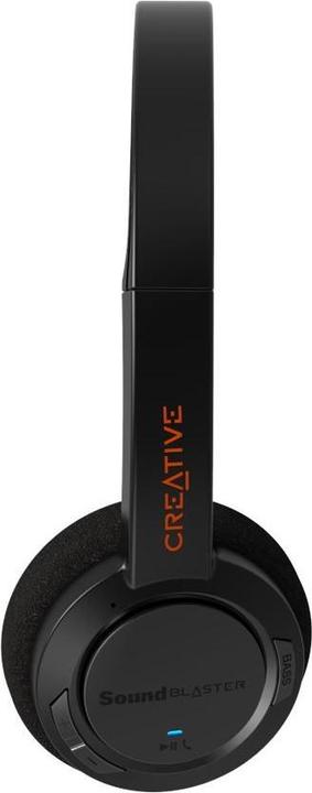 Produktbild Creative SOUND BLASTER JAM V2 Kabelloser Bluetooth-Kopfhörer schwarz (ANC, 22 h, Kabellos)