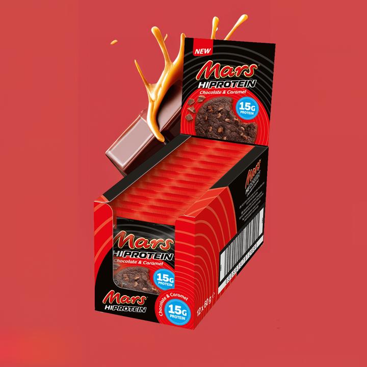 Actual product image Mars Hi Protein Cookie (Chocolate and caramel, 12 pcs., 60 g)