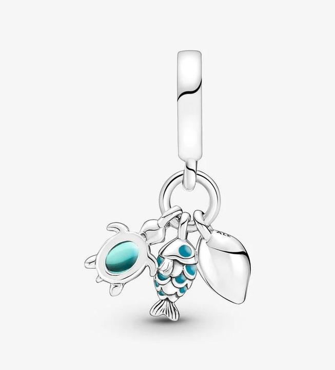 Produktbild Pandora Fisch Meeresschidkröte Muschel (Silber 925, Emaille)