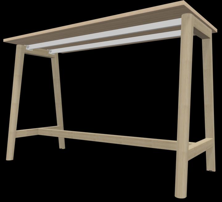 Image du produit Narbutas Nova Wood Table haute (160 x 70 x 105 cm)