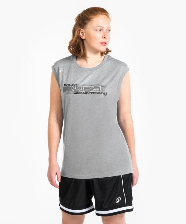 Image du produit Kipsta Maillot De Basketball Sans Manche Homme/Femme - Fast 500 Gris (L)