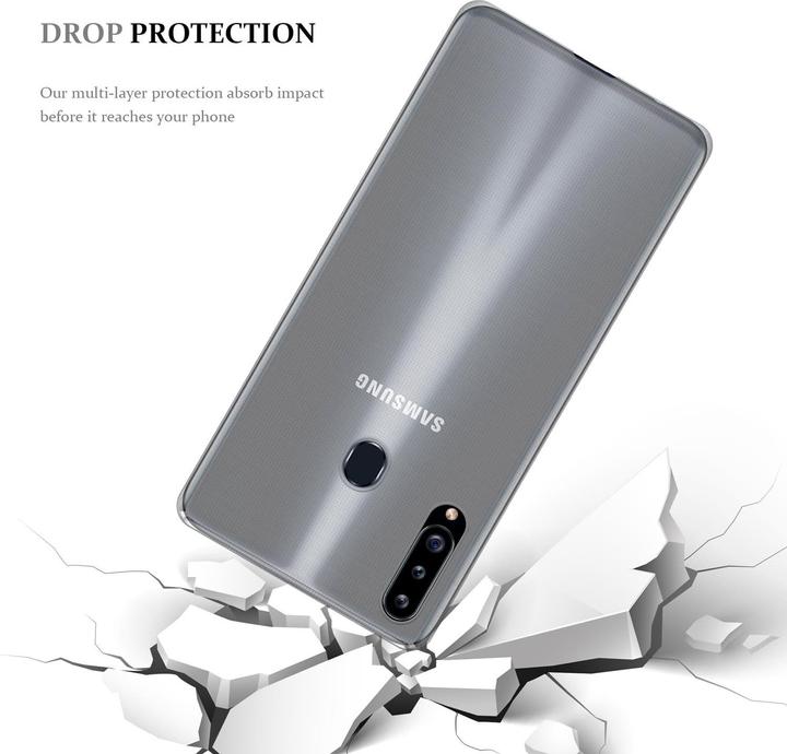 Actual product image Cadorabo TPU Ultra Slim AIR Cover (Samsung Galaxy A20s)
