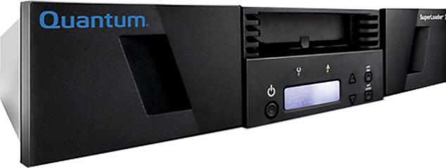 Image du produit Quantum SuperLoader 3 one LTO8HH tape drive Model C 16 slots 6Gb/s SAS rackmount barcode reader EMEA (LTO, 192000 Go)