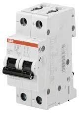 Actual product image ABB LS S202M-C10UC Automatic circuit breakerÂ C-Char., 10kA, 10A, 2P