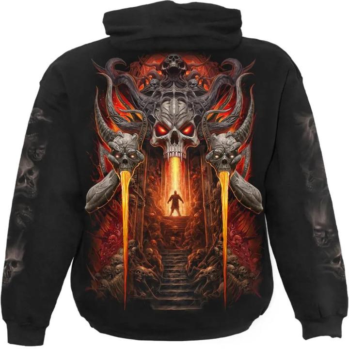 Actual product image Spiral Unisex Adult Gates Of Hell Hoodie (XL)