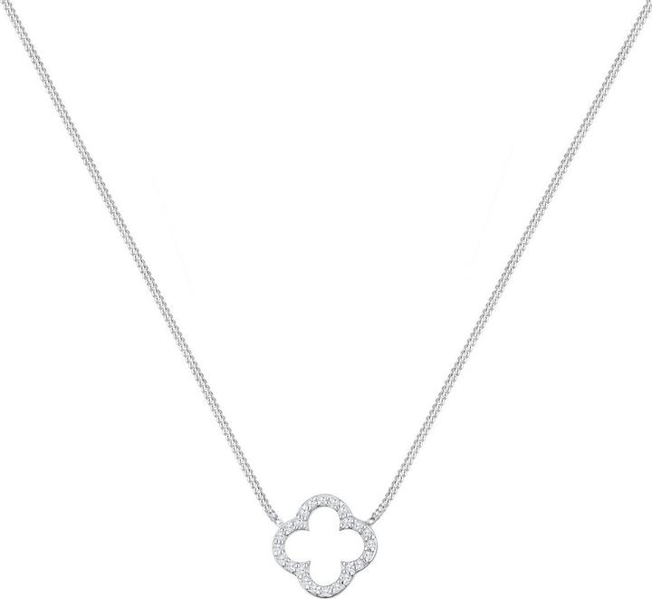 Produktbild Elli Kleeblatt (925er Sterling Silber, Zirkonia, 40 cm)
