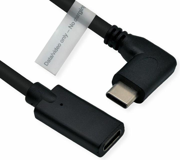 Image du produit Roline Câble d'extension vidéo (DP Alt Mode) USB type C-C, ST/BU (2 m, USB 3.2 Gen 1)