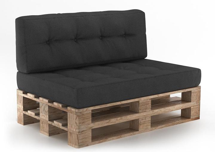 Produktbild Vicco Palettenkissen Set (120 x 80 x 15 cm, 120 x 40 x 20 cm)