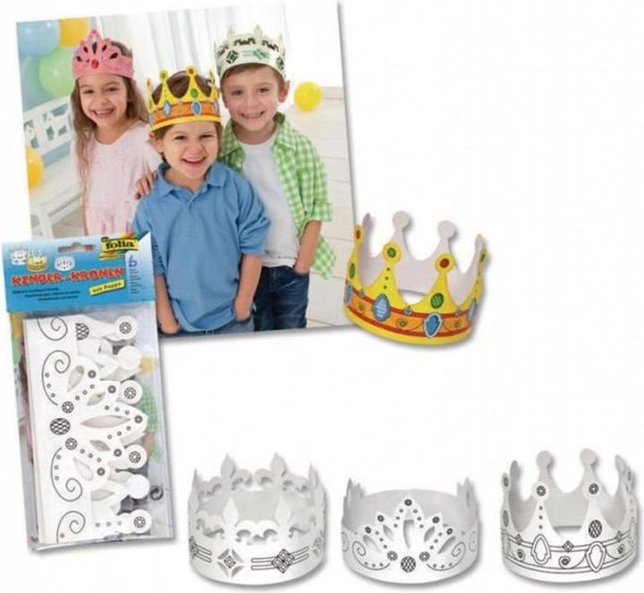 Produktbild Folia Kinderkronen