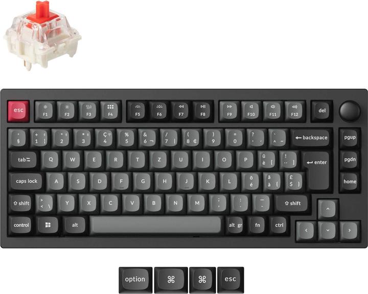Produktbild Keychron Lemokey P1 Pro (CH, Kabelgebunden, Kabellos)
