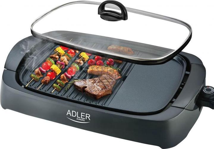 Actual product image Adler AD 6610 outdoor barbecue/grill Tabletop Electric Black (EU plug)