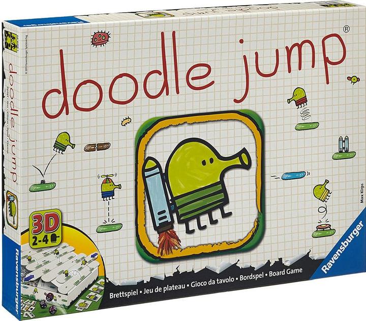 Produktbild Ravensburger Doodle Jump 3D (Deutsch, Französisch, Italienisch)