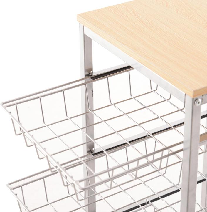 Image du produit Homcom Chariot de cuisine
