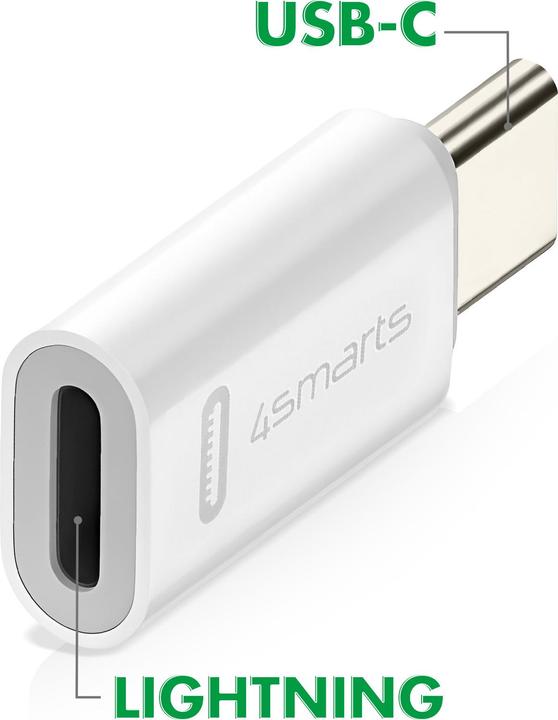 Produktbild 4smarts Lightning – USB Typ C (0.01 m, USB 2.0)
