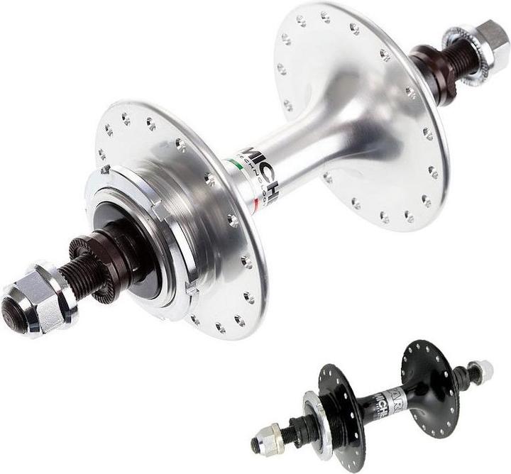 Produktbild Miche Primato Pista Hochflansch Naben Hinten Fixed (Schwarz/32H) (Scheibenbremse Center Lock)