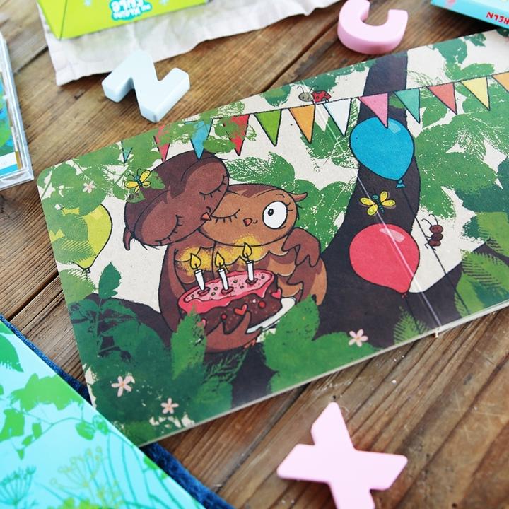 Actual product image Die kleine Eule hat Geburtstag (German, Susanne weber, Tanja Jacobs, 2023)