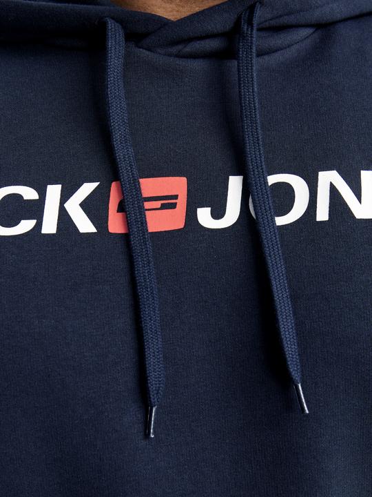 Actual product image Jack & Jones Plus Logo Hooded Jumper Hooded Jumper (7XL)