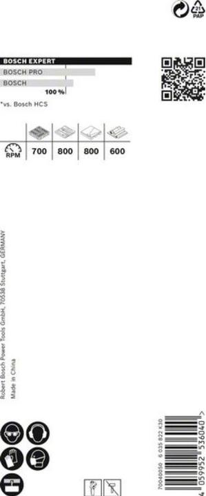 Immagine prodotto Bosch Professional Zubehör Sega a tazza EXPERT per materiali da costruzione, 38 x 60 mm (38 mm)