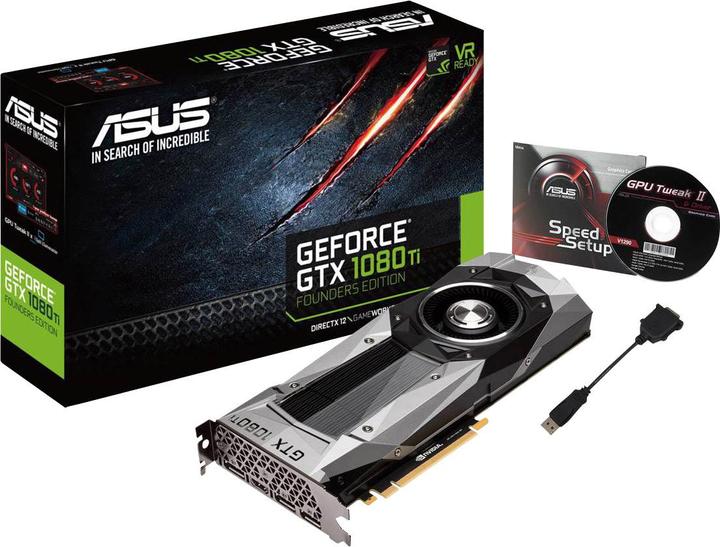 ASUS GeForce GTX 1080 Ti FUONDERS EDITION (11 GB)