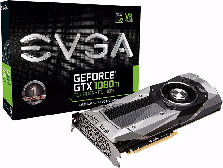 Actual product image EVGA GeForce GTX 1080 Ti Founders Edition (11 GB)