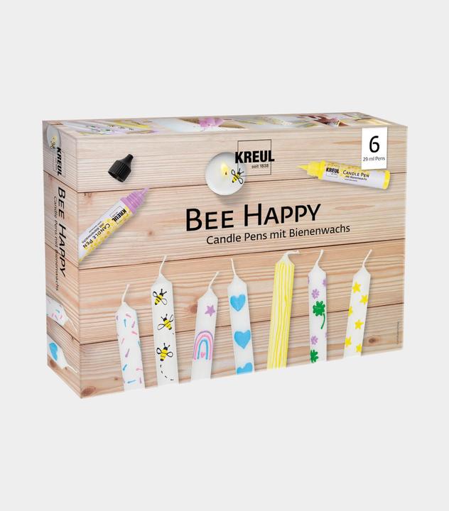Produktbild Kreul Bee Happy (Schwarz, Grün, Gelb, Rosa, Hellblau, Violett, 174 ml)