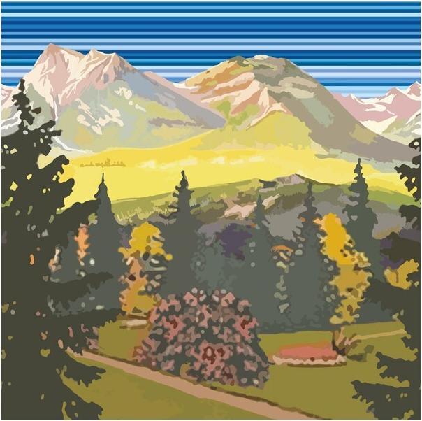 Actual product image Rywan No Limit Graphik Mountain Lake (35, 37)
