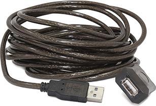 Hamlet Usb 2.0 extension cable with Repeater (10 m, USB 2.0)
