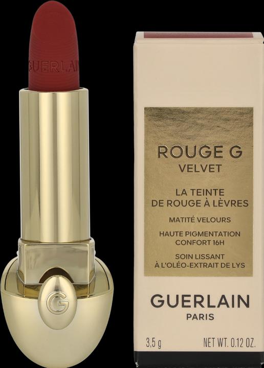Actual product image Guerlain Rouge G Velvet 24 Lips Refill 258 (258 Le Bois De Rose)