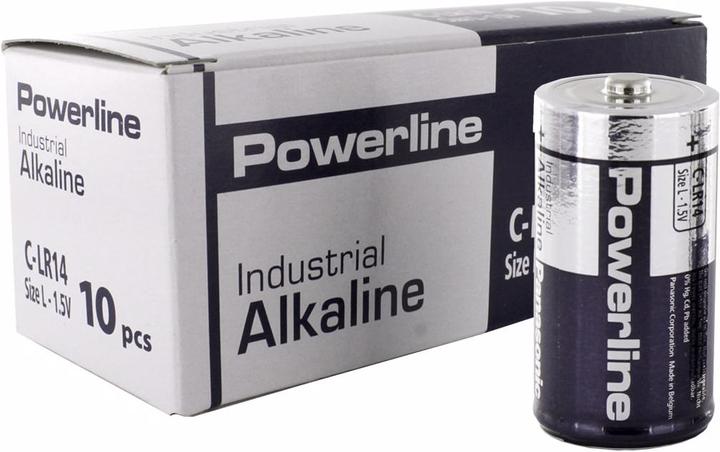 Produktbild Panasonic Powerline Industrial Alkaline (10 Stk., C)