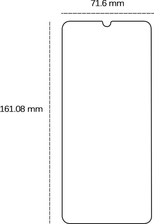 Productafbeelding OEM Gehard glas 2,5D voor Realme C61 (CAT S61)