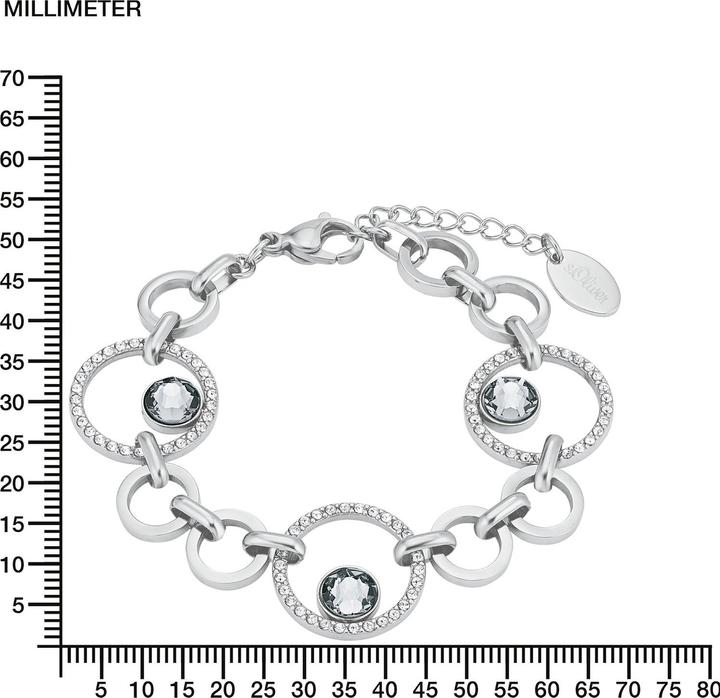 Produktbild S.Oliver Armschmuck (20 cm, Edelstahl)