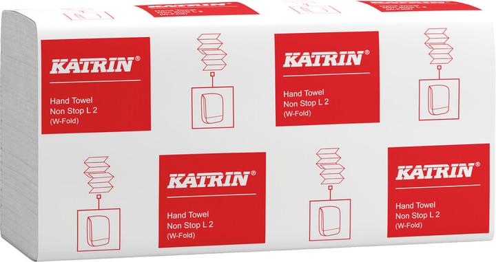 Produktbild Katrin Handtücher W-Fold Interfold Classic Non Stop L 2 (3000 x)