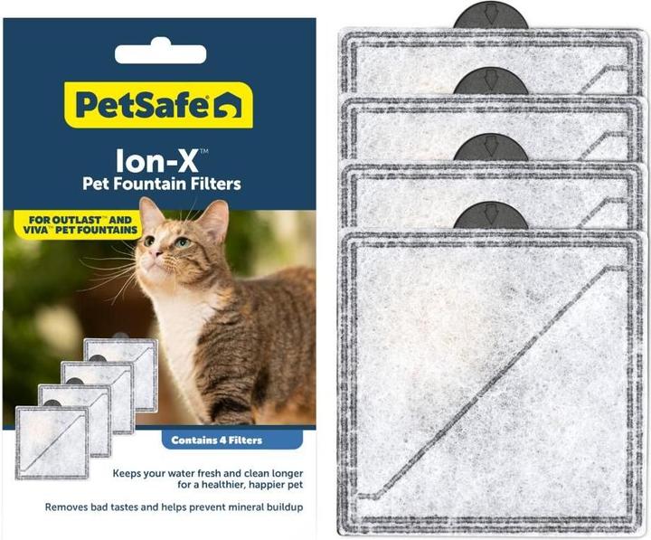 Actual product image PetSafe Ion-X Pet Fountain set of 4 replacement filters