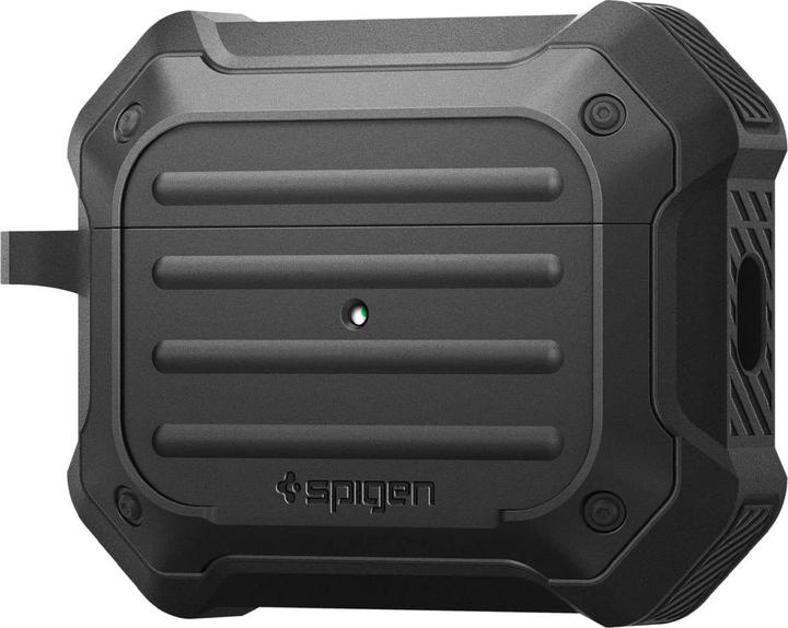 Actual product image Spigen TOUGH ARMOR MAG MAGSAFE Apple AIRPODS PRO 1 / 2 BLACK (Headphone bag)