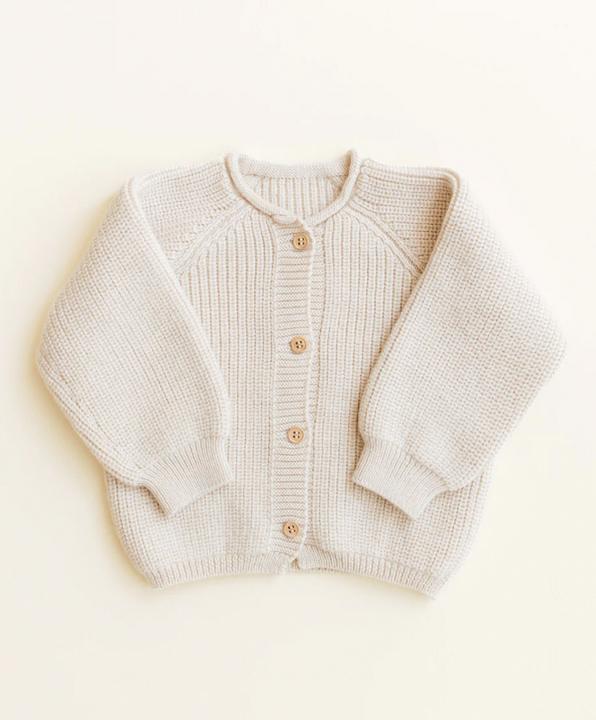 Produktbild Hvid Cardigan Inga Cream (68)