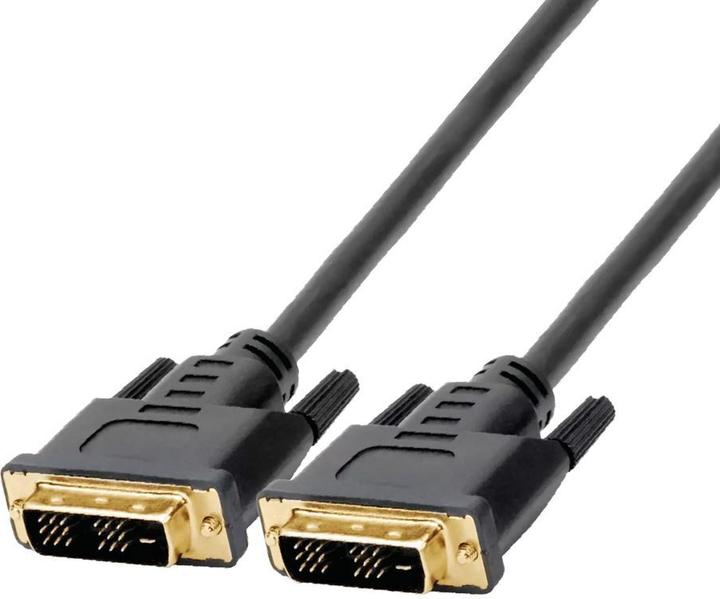 Fuj Tek DVI-I Single Link Monitor Cable, 1 m (1 m, DVI)