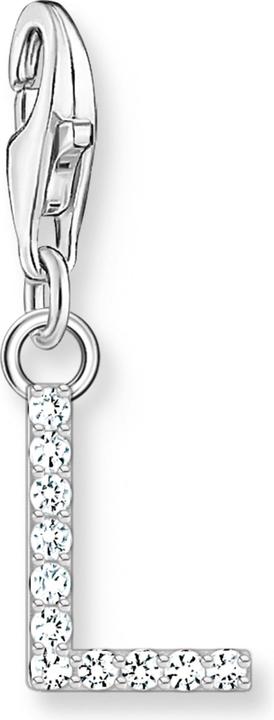 Image du produit Thomas Sabo Charm pendentif lettre L avec pierres blanches en argent (Argent 925)