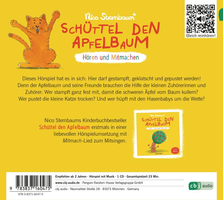 Image du produit Secoue le pommier (Nico Sternbaum, Michael-Che Koch, Liam Koch, Allemand)