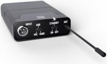Actual product image LD Systems ANNY® 10 HBH 2 B8 - 10" mobile Bluetooth® PA speaker with rechargeable battery, mixer, 1x wireless (1x 80 W)