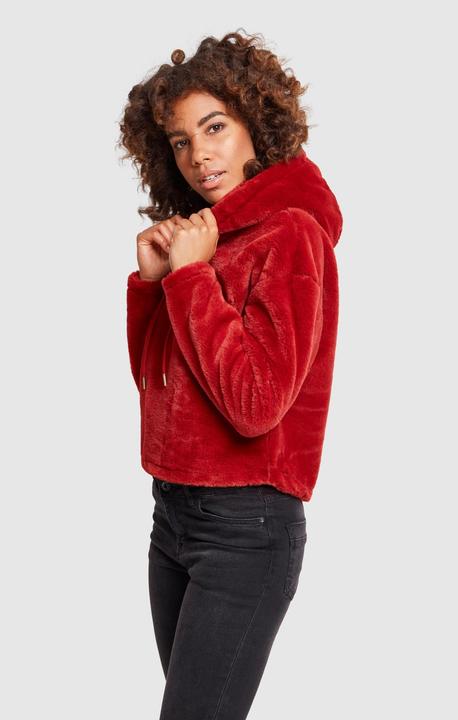 Actual product image Urban Classics Ladies Oversize Short Teddy Hoody (XS)