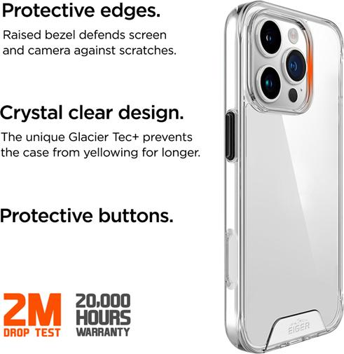 Immagine prodotto Eiger Custodia Glacier (Apple iPhone 16 Pro)