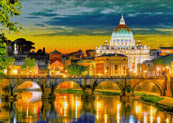 Actual product image Enjoy Puzzle ENJOY-2073 - Saint Peter's Basilica, Vatican, jigsaw puzzle, 1000 pieces (1000 pieces)
